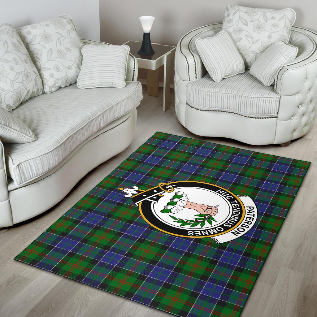 Paterson Tartan Crest Area Rug