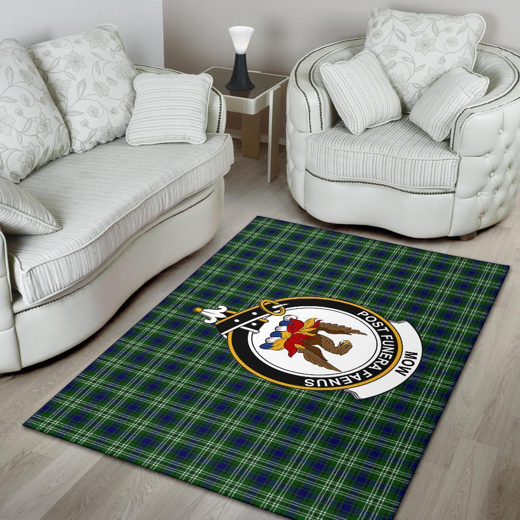 Mow Tartan Crest Area Rug