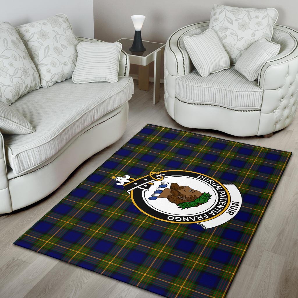 Muir Tartan Crest Area Rug