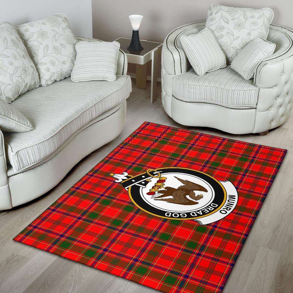 Munro Tartan Crest Area Rug