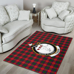 Riddell Tartan Crest Area Rug