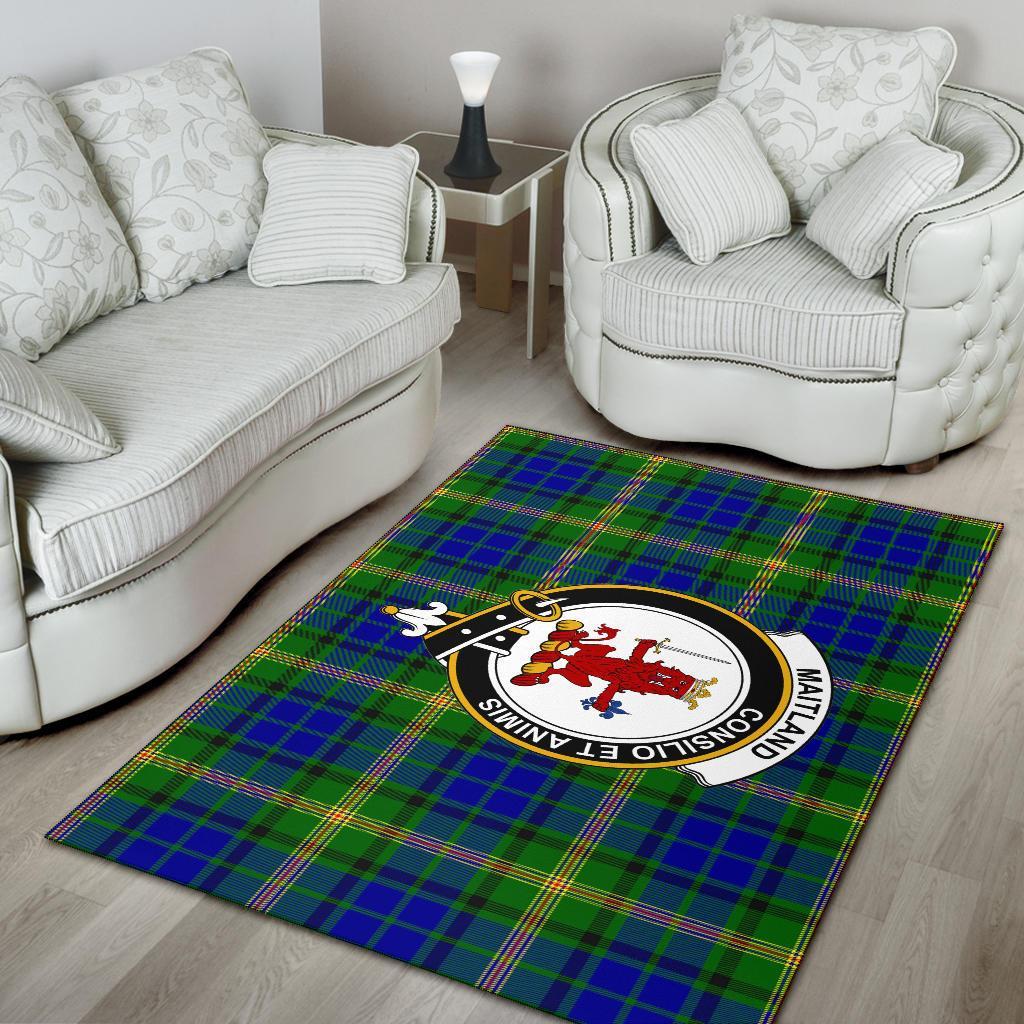 Maitland Tartan Crest Area Rug