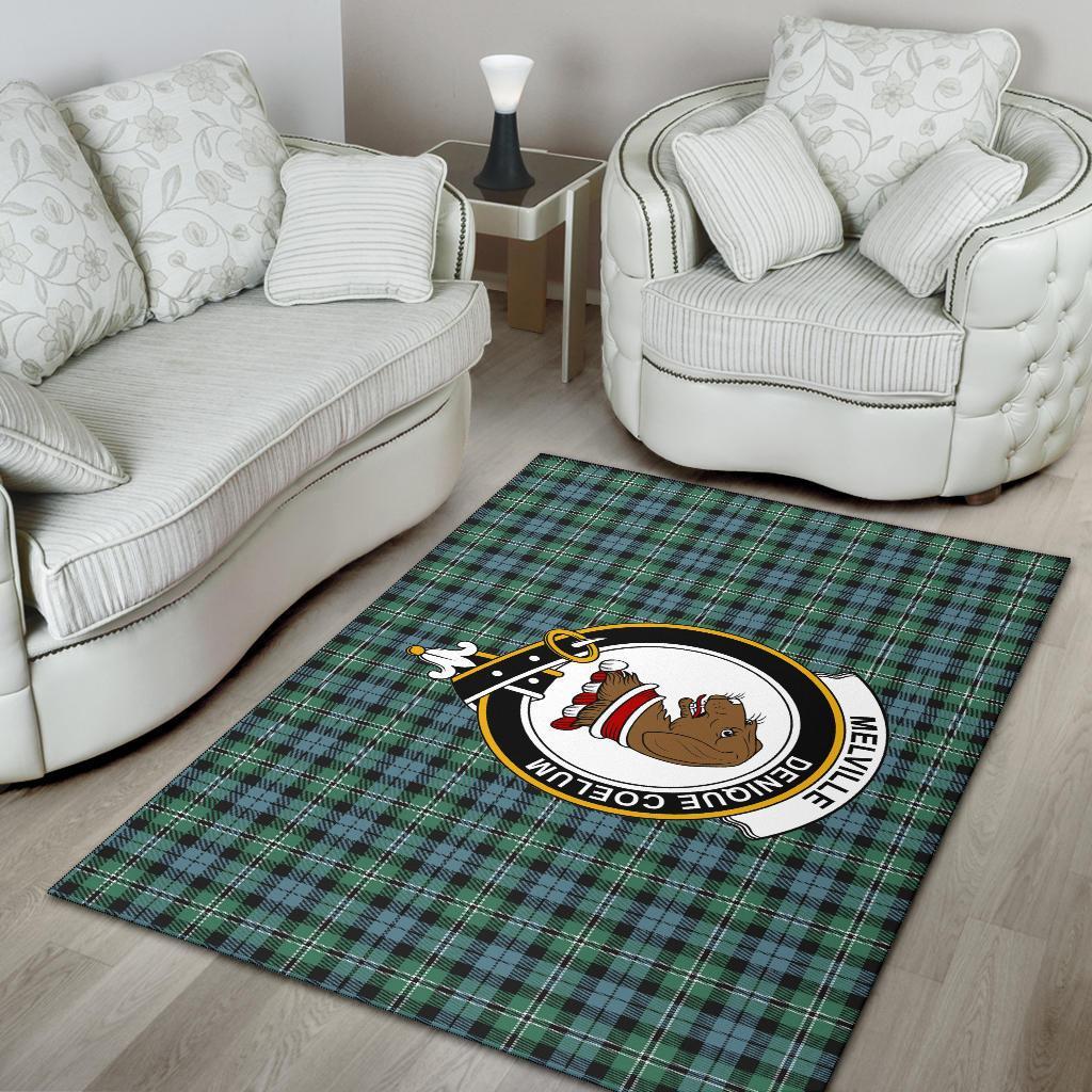 Melville Tartan Crest Area Rug