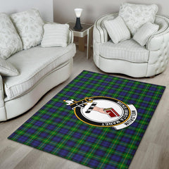 Meldrum Tartan Crest Area Rug