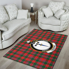 Dalziel Tartan Crest Area Rug