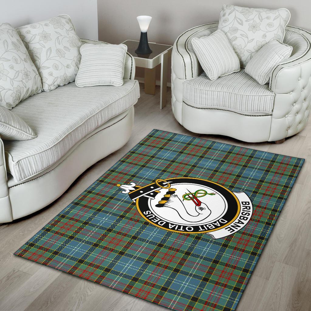 Brisbane Tartan Crest Area Rug