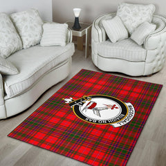 Macdougall Tartan Crest Area Rug