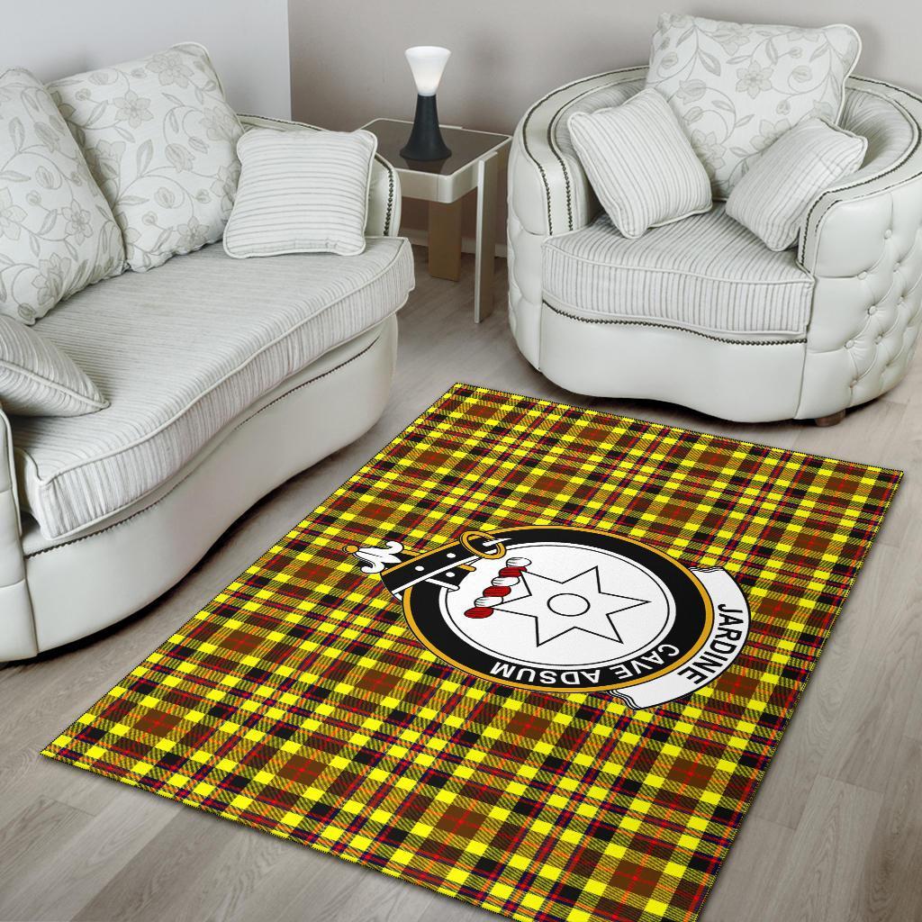 Jardine Tartan Crest Area Rug