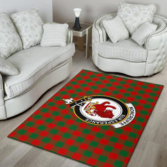 Moncrieffe Tartan Crest Area Rug