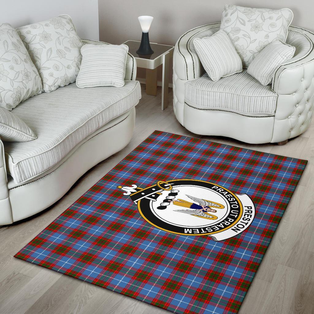 Preston Tartan Crest Area Rug