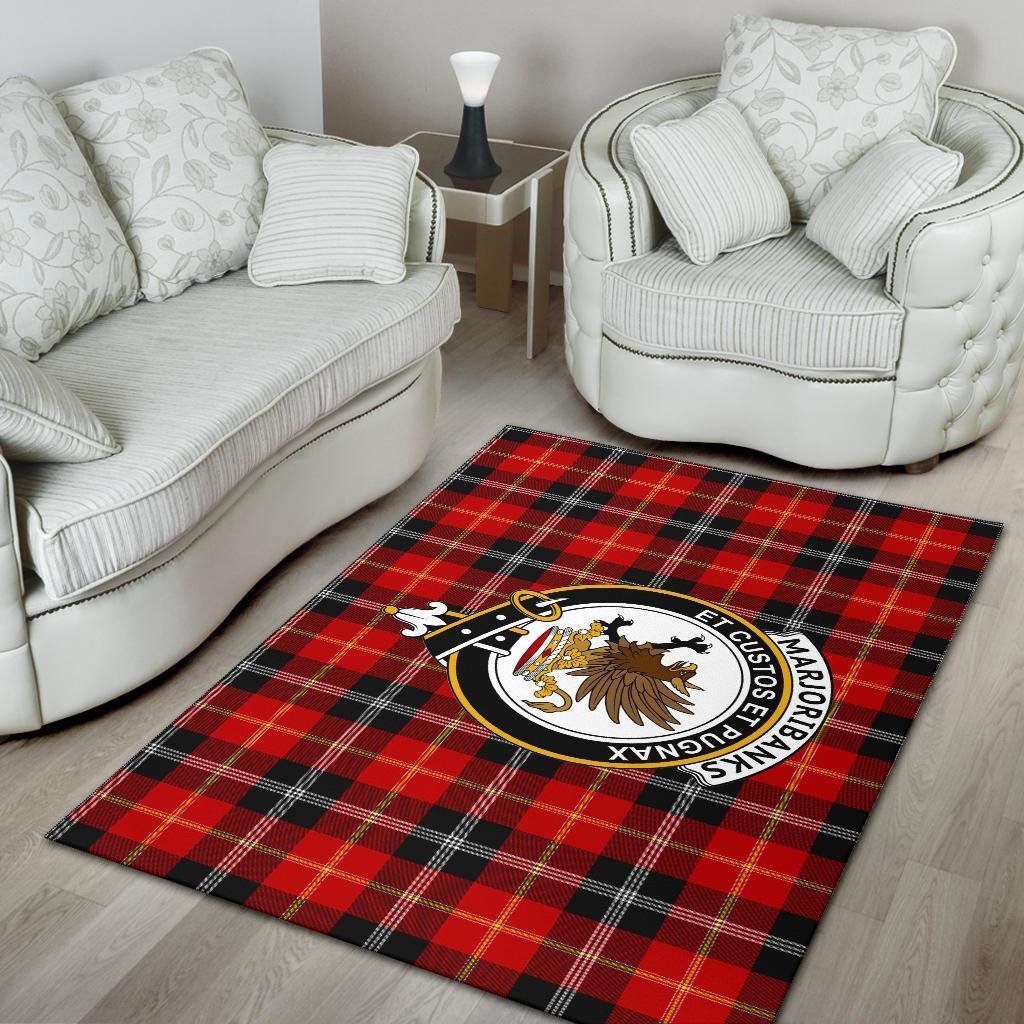 Marjoribanks Tartan Crest Area Rug