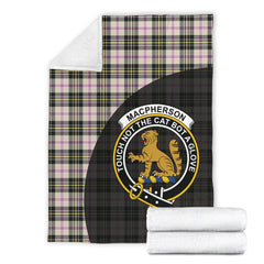 MacPherson Dress Ancient Tartan Crest Blanket Wave Style