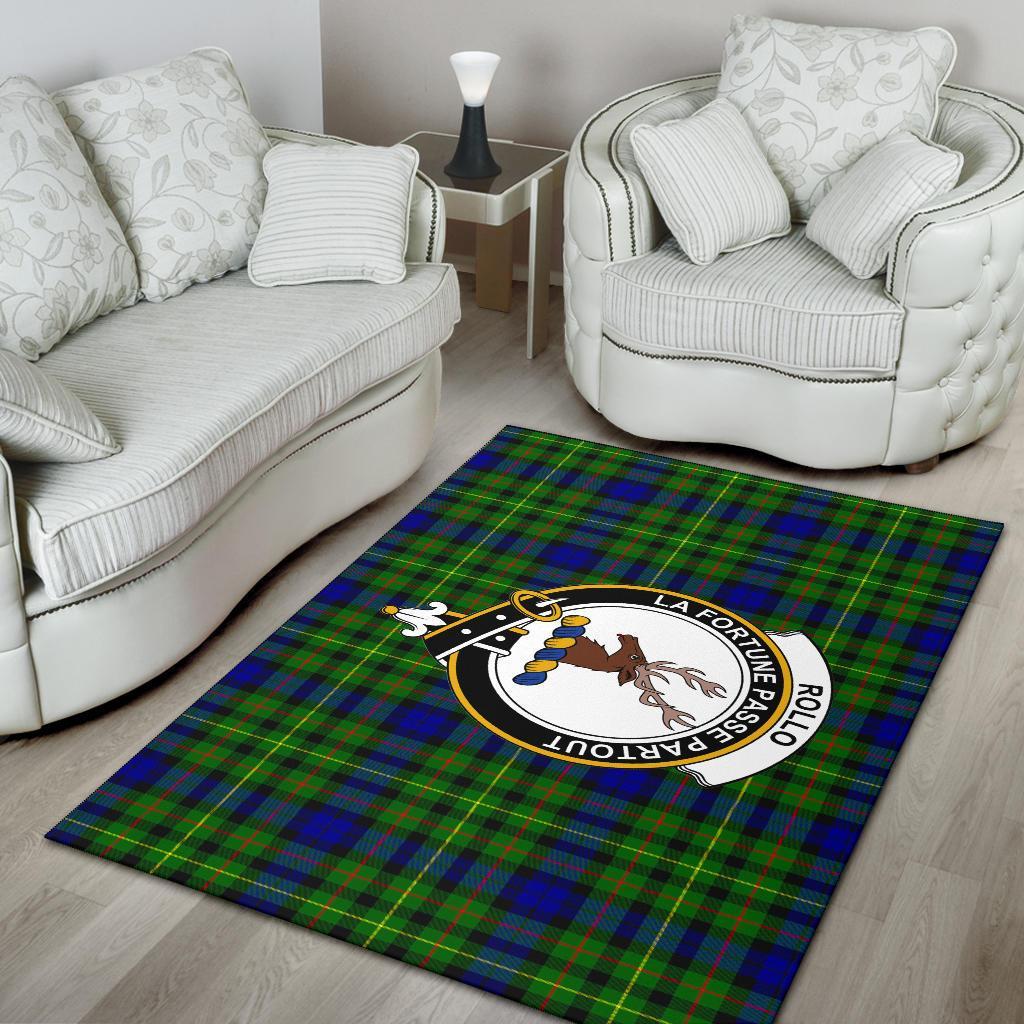 Rollo Tartan Crest Area Rug