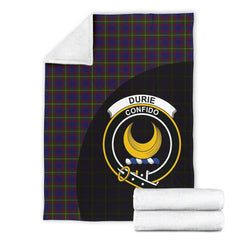 Durie Tartan Crest Blanket Wave Style