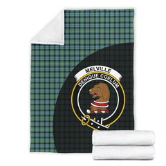 Melville Tartan Crest Blanket Wave Style