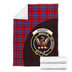 Wishart Dress Tartan Crest Blanket Wave Style