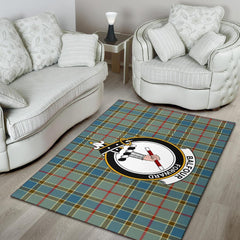 Balfour Tartan Crest Area Rug