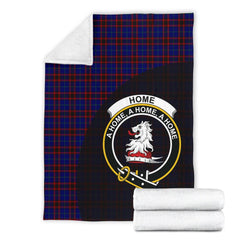 Home Modern Tartan Crest Blanket Wave Style