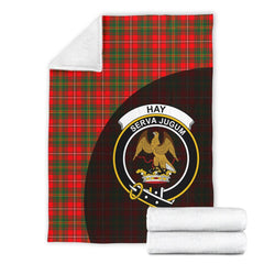 Hay Modern Tartan Crest Blanket Wave Style