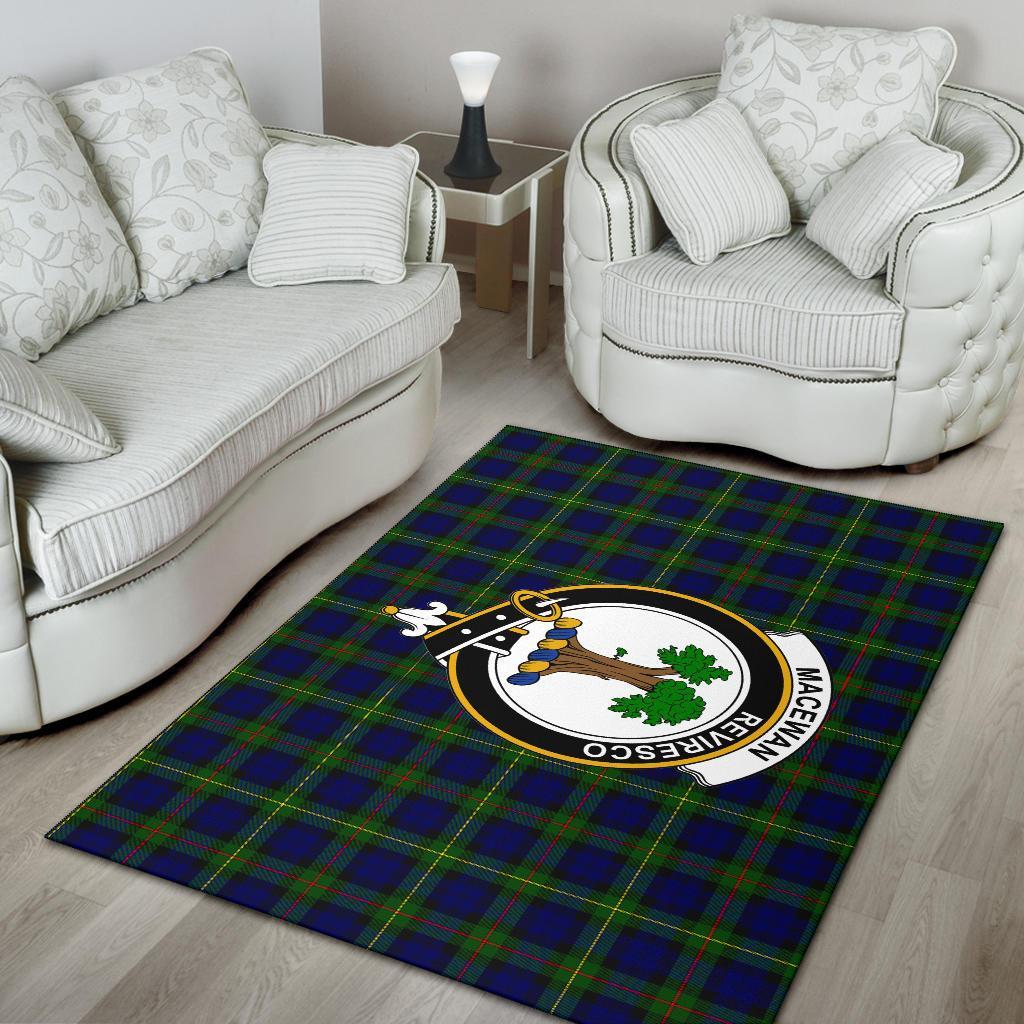 Macewen Tartan Crest Area Rug