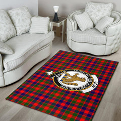 Gow (Or Mcgouan) Tartan Crest Area Rug