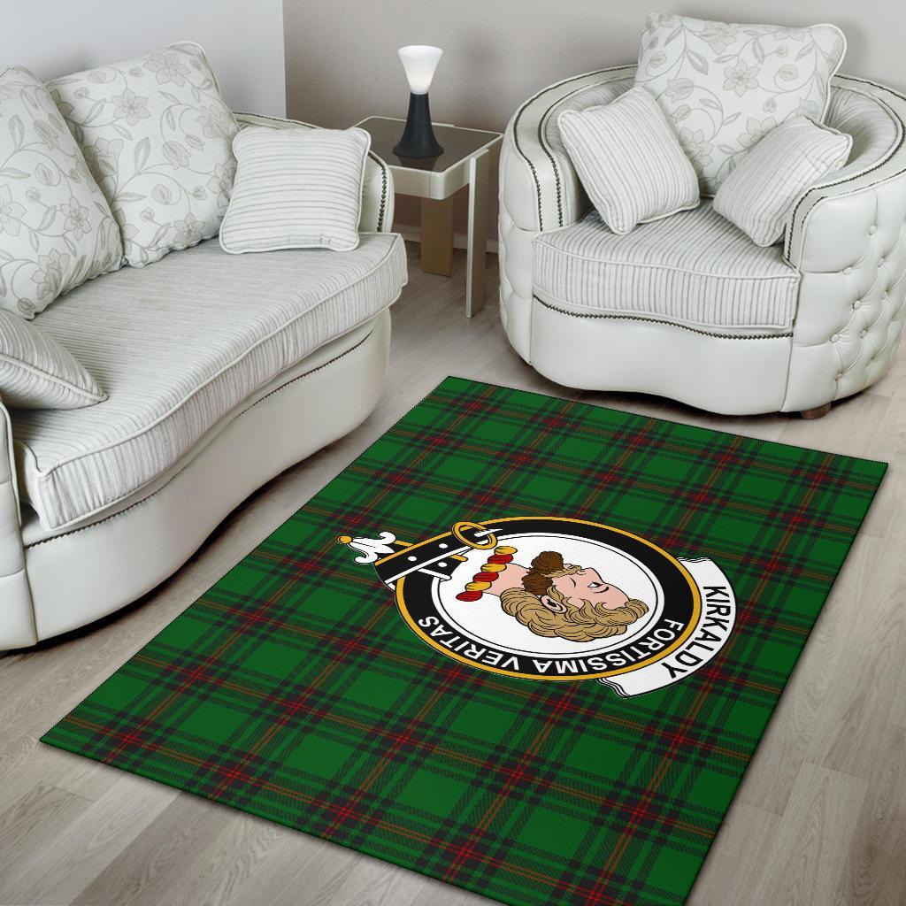 Kirkaldy Tartan Crest Area Rug