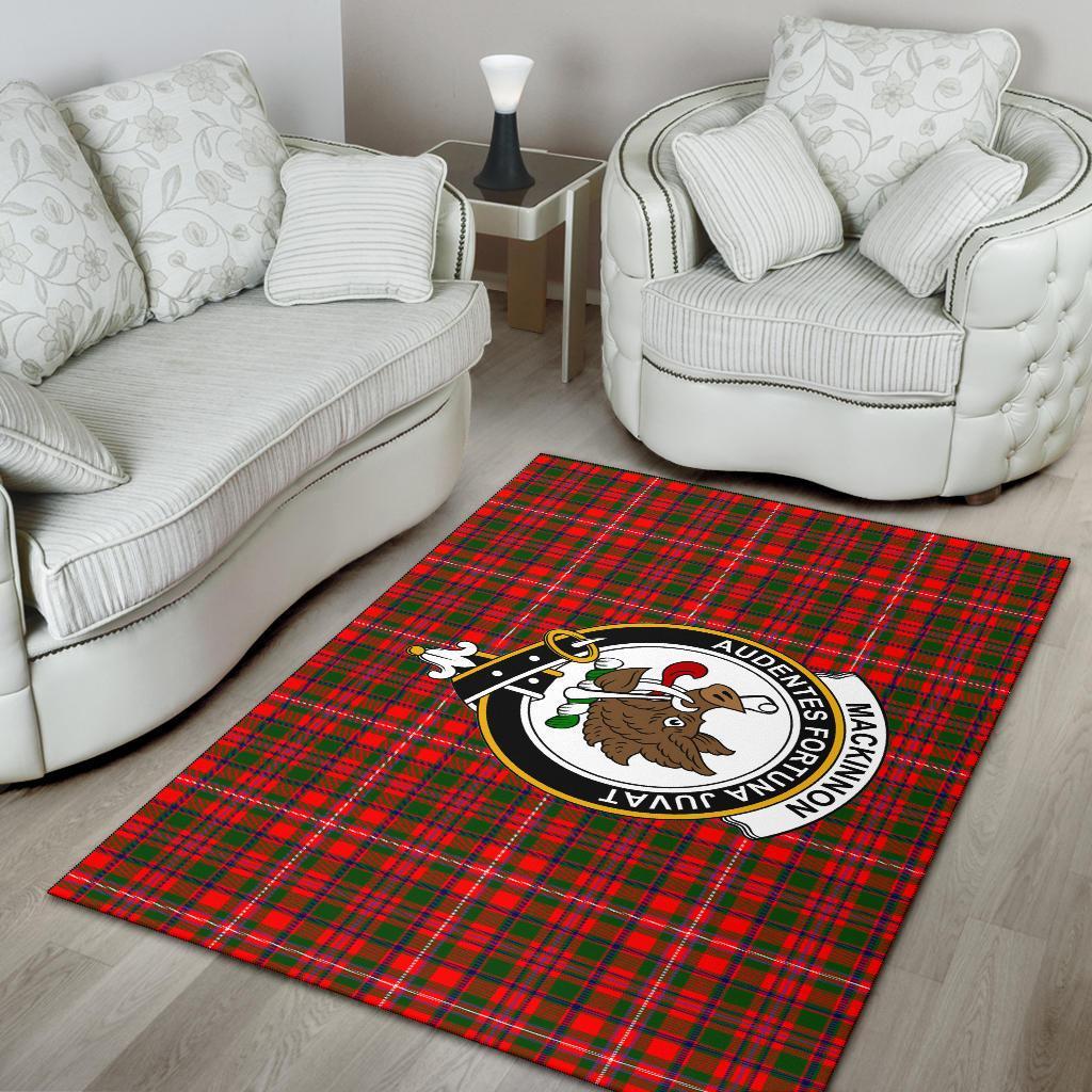 Mackinnon Tartan Crest Area Rug