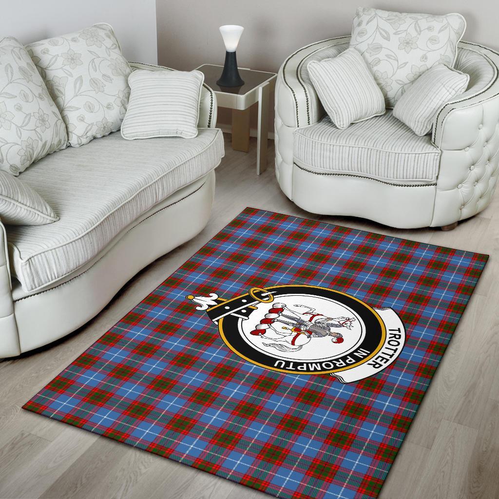 Trotter Tartan Crest Area Rug