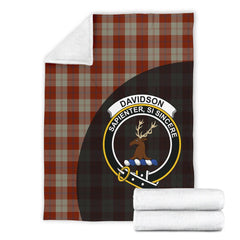 Davidson Dress Dancers Tartan Crest Blanket Wave Style