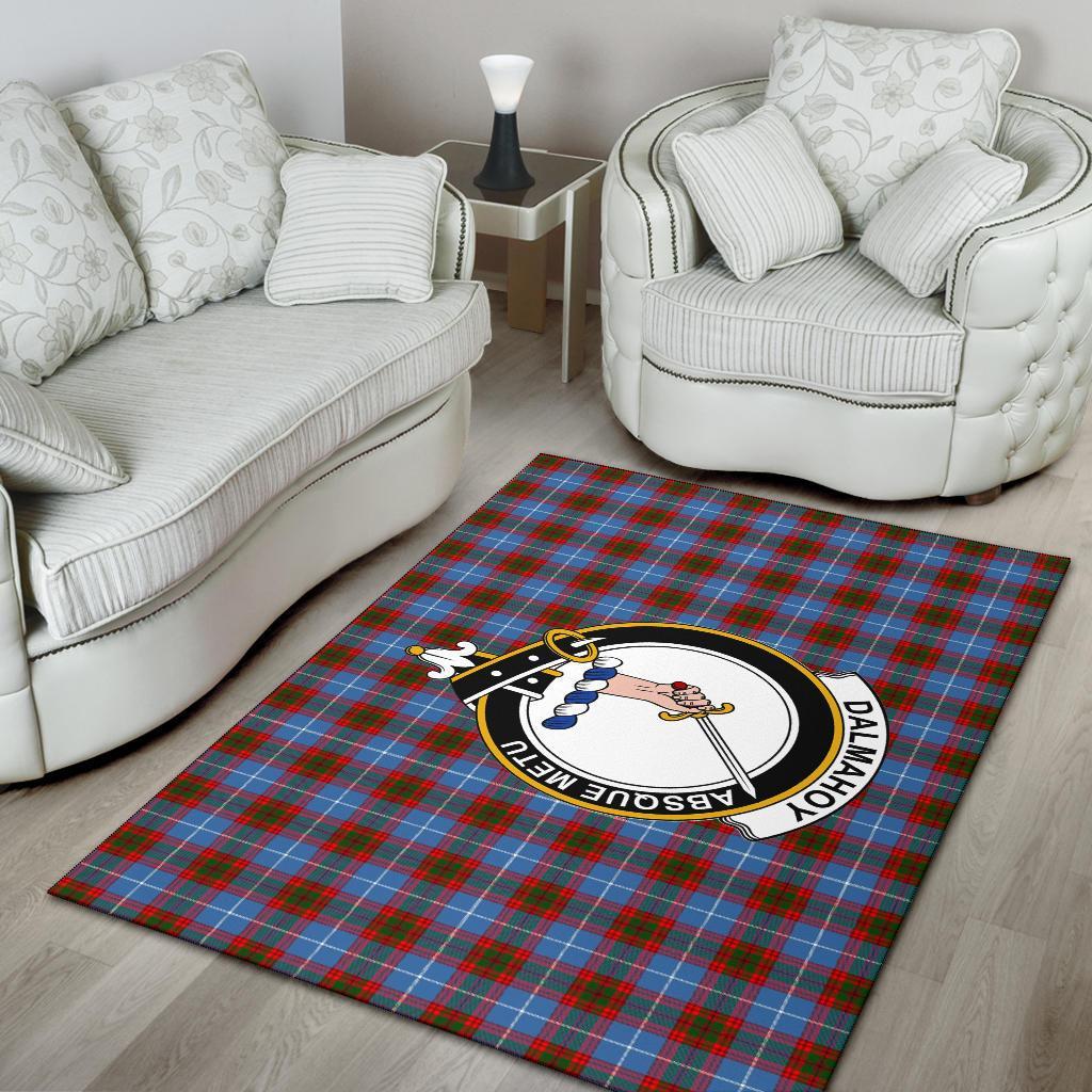 Dalmahoy Tartan Crest Area Rug