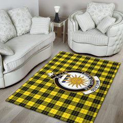 MacLeod Of Lewis Tartan Crest Area Rug