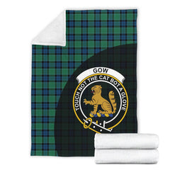 Graham of Menteith Ancient Tartan Crest Blanket Wave Style