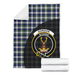 Gordon Dress Modern Tartan Crest Blanket Wave Style