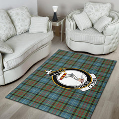 Paisley Tartan Crest Area Rug