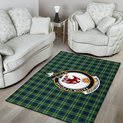 Spottiswood Tartan Crest Area Rug