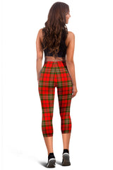 Scott Modern Tartan Capris Leggings