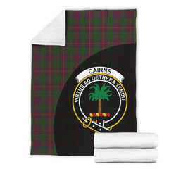 Cairns Tartan Crest Blanket Wave Style