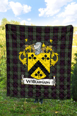 Williamson Tartan Crest Quilt - SP