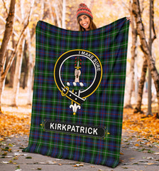 Kirkpatrick Family Tartan Crest Blankets - SP