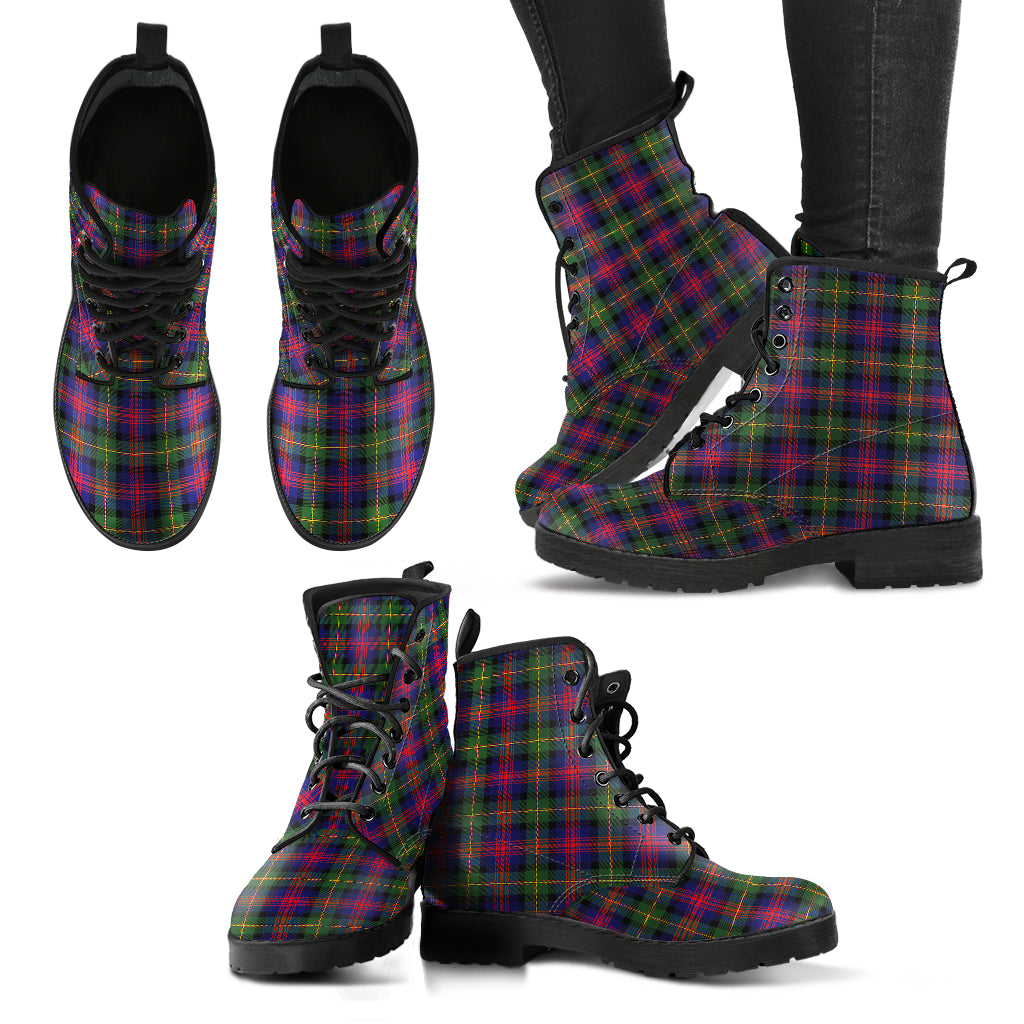 McLennan Tartan Leather Boots SP