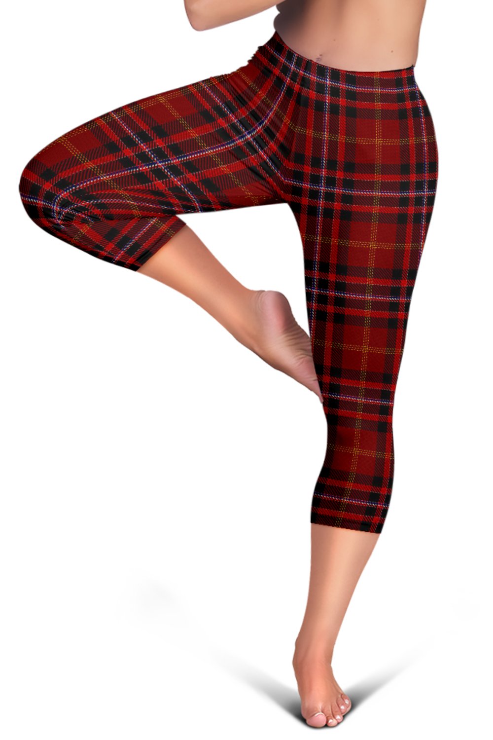 Brim - DeForest of Balvaird Castle Tartan Capris Leggings