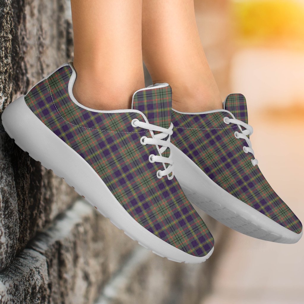 Taylor Weathered Tartan Sporty Sneakers