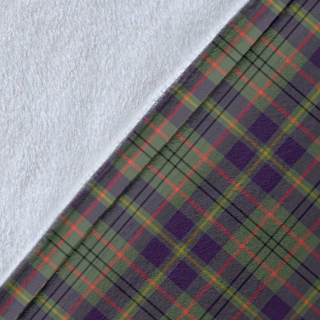 Taylor Weathered Tartan Crest Blanket - 3 Sizes