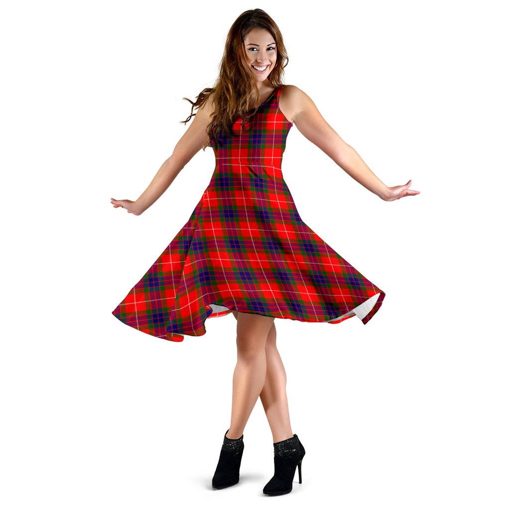 Fraser Modern Tartan Midi Dress