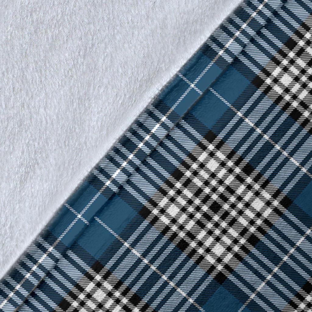 Napier Modern Tartan Crest Blanket - 3 Sizes