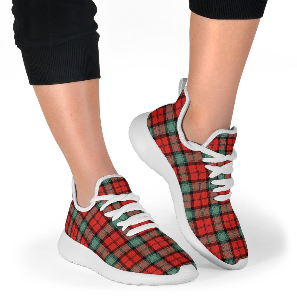 Kerr Ancient Tartan Mesh Knit Sneakers