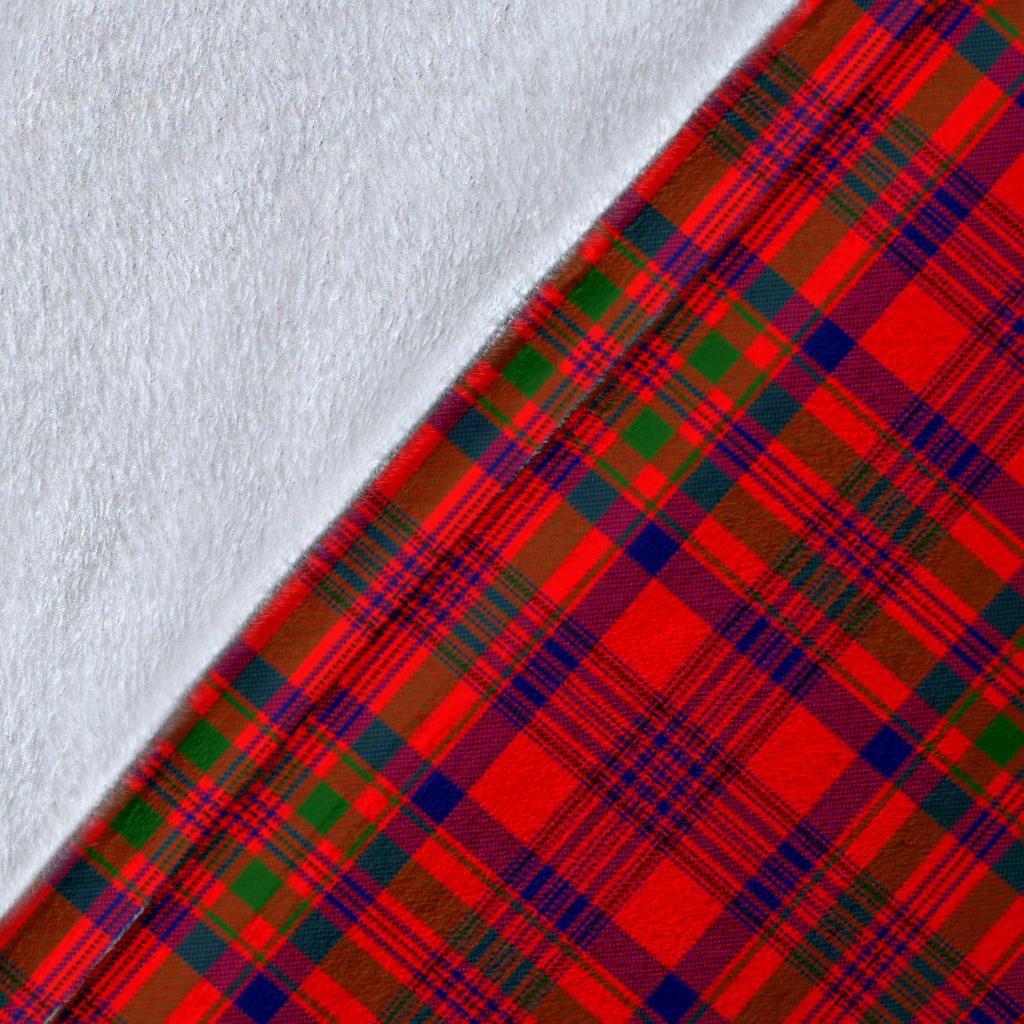 Murray of Tulloch Modern Tartan Crest Blanket Wave Style