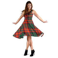 Stewart of Appin Ancient Tartan Midi Dress