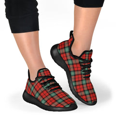 Kerr Ancient Tartan Mesh Knit Sneakers