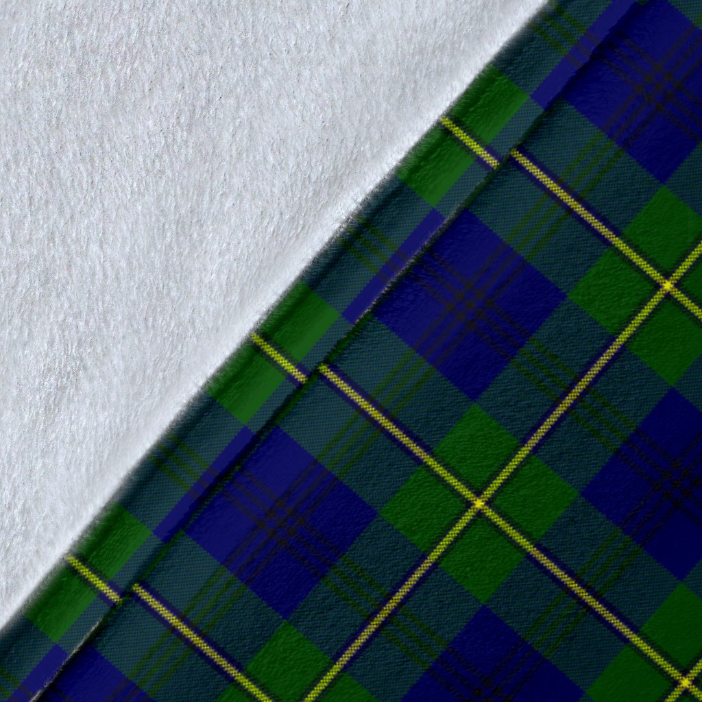 Johnstone Family Tartan Crest Blankets